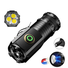 Rechargeable Mini Waterproof LED Flashlight - 2000LM Ultra Bright Portable Torch