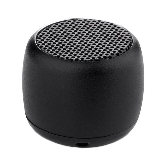Compact Bluetooth Speaker For Travel And Daily Listening compact black portable speaker for pocket or bag, hands-free calls