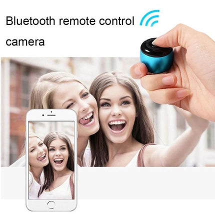 Compact Bluetooth Speaker For Travel And Daily Listening shown as pocketable blue remote camera speaker for selfies and calls