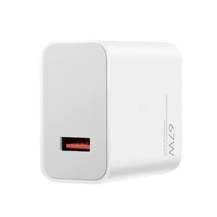 Original Xiaomi Charger for Everyday Home and Travel Use - compact white USB wall adapter for smartphone and laptop charging