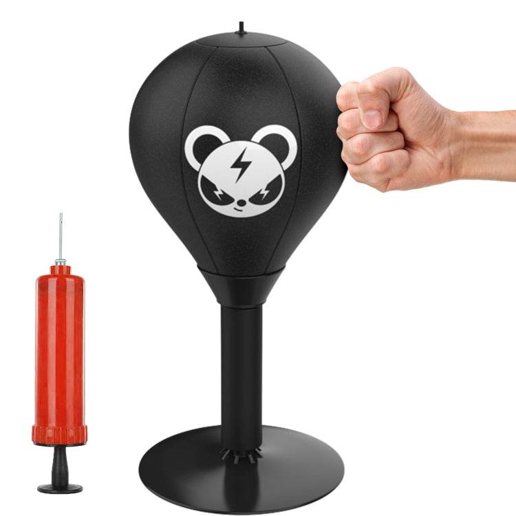 Boxing Desktop Speed Ball Children Adult Decompression Training Fitness Equipment, Bear+Pump, Monkey+Pump, Bear+Children Gloves+Pump, Monkey+Children Gloves+Pump