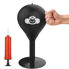 Inflatable Boxing Speed Ball for Stress Relief and Fitness Training - Suitable for Kids and Adults