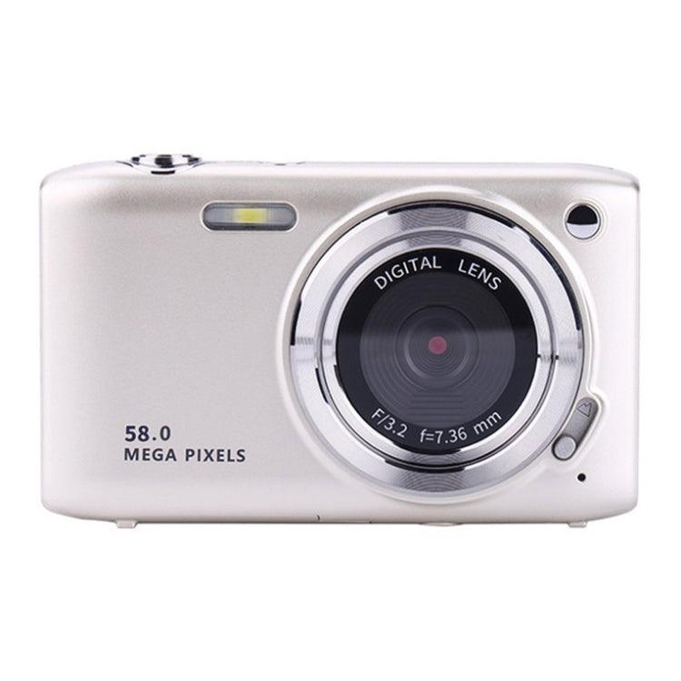 Compact 16X Zoom HD Digital Camera with 2.88 Inch IPS Display Champagne Gold