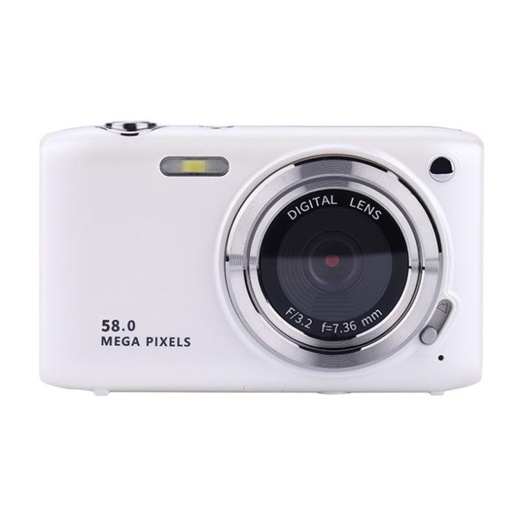 Compact 16X Zoom HD Digital Camera with 2.88 Inch IPS Display White