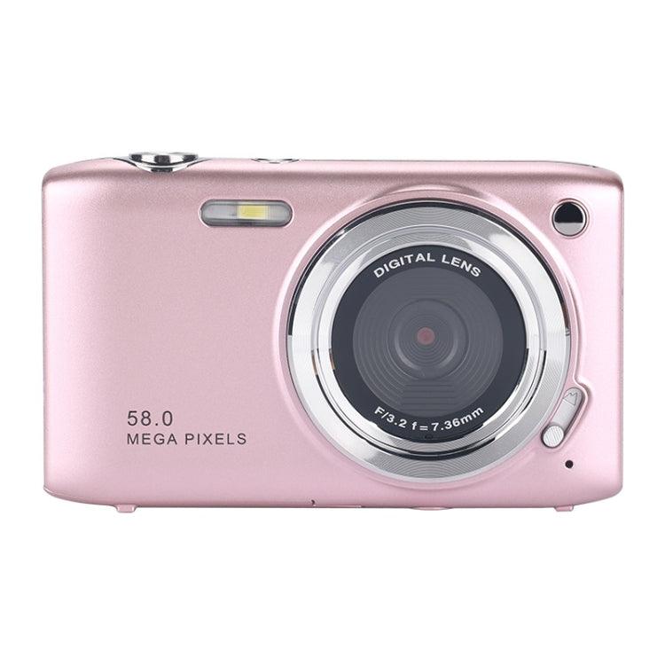 Compact 16X Zoom HD Digital Camera with 2.88 Inch IPS Display Rose Pink