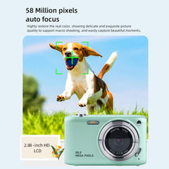 Compact 16X Zoom HD Digital Camera with 2.88 Inch IPS Display