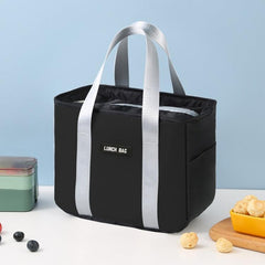 Compact Thermal Lunch Bag - Waterproof, Leak-Proof Insulated Meal Carrier