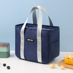 Compact Thermal Lunch Bag - Waterproof, Leak-Proof Insulated Meal Carrier