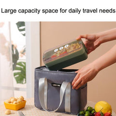 Compact Thermal Lunch Bag - Waterproof, Leak-Proof Insulated Meal Carrier