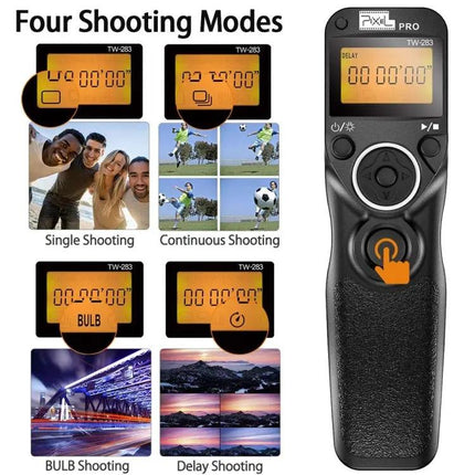 Pixel Wireless Shutter Remote Control for Cameras
