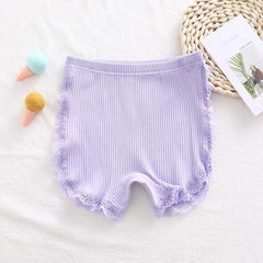 Comfortable Cotton Boxer Briefs for Girls - Anti-Emptied Summer Shorts