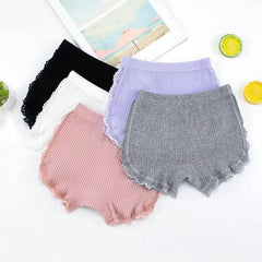 Comfortable Cotton Boxer Briefs for Girls - Anti-Emptied Summer Shorts