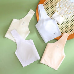 Comfortable Seamless Summer Bra for Girls - Lightweight and Breathable Undershirt