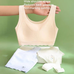 Comfortable Seamless Summer Bra for Girls - Lightweight and Breathable Undershirt