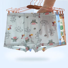 Boys' Modal Summer Boxer Briefs - Lightweight & Comfortable Underwear