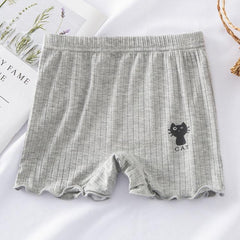 Calzoncillos tipo bóxer de seguridad para niñas, pantalones cortos de verano de modal