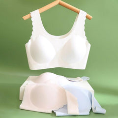 Seamless Comfort Bra for Girls - Fixed Cup Student Vest