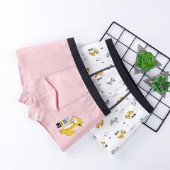 Antibacterial Cartoon Cotton Boxers for Boys - Series 2