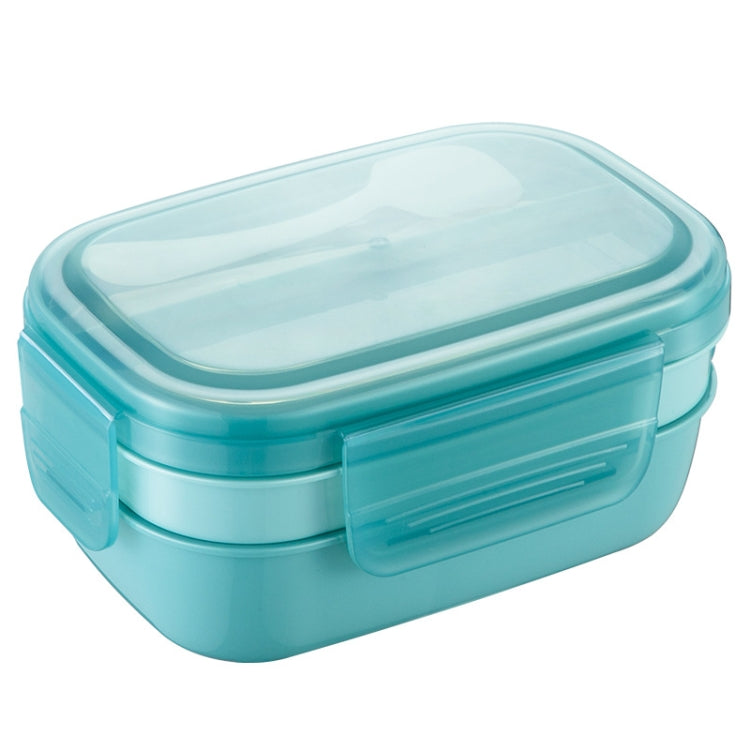 1900ML Large Capacity Microwave Children Sealed Compartment Lunch Box, Light Blue, Pink, Light Green, Blue, Green