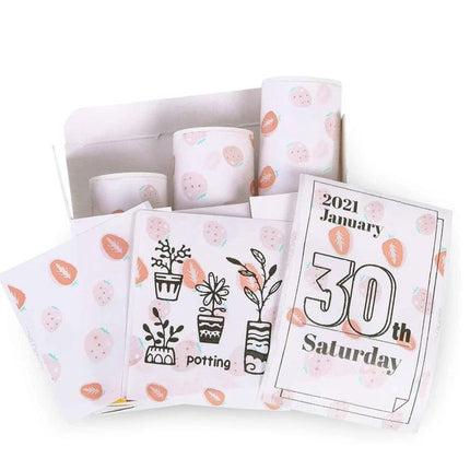 Phomemo Thermal Label Paper Rolls for T02 Printer Use waterproof decorative labels for home office organization