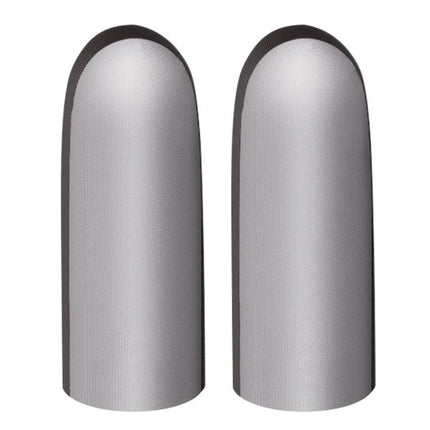 Finger Covers for Everyday Mobile Gaming Convenience - pair of gray breathable fabric finger covers for improved touchscreen control
