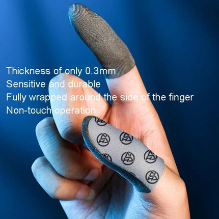 Finger Covers for Everyday Mobile Gaming Convenience — thin 0.3mm anti-slip fingertip sleeve for better control and comfort