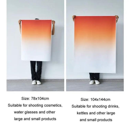 Gradient Background Paper for Portrait Photography, 106x144cm