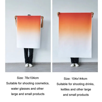 Gradient Background Paper for Portrait Photography, 106x144cm