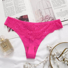 Elegant Lace Ice Silk Seamless Bodysuit for Women