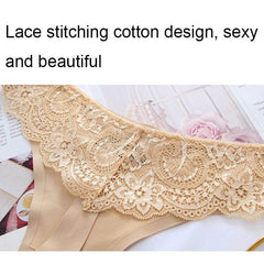 Elegant Lace Ice Silk Seamless Bodysuit for Women