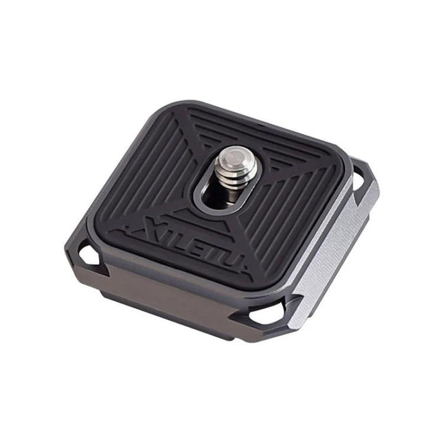 Xiletu 38mm Quick Release Plate for Cameras and Tripods securely mounts SLR or mirrorless cameras with 1/4-inch screw for fast camera swapping
