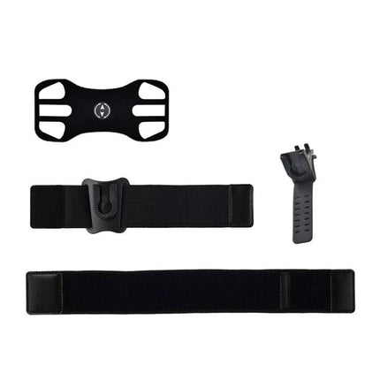 Armband Phone Holder For Sports, Fits 4.5-7 Inch Phones, 3-In-1 Design For Running And Cycling - black 3-in-1 armband kit with straps and mount