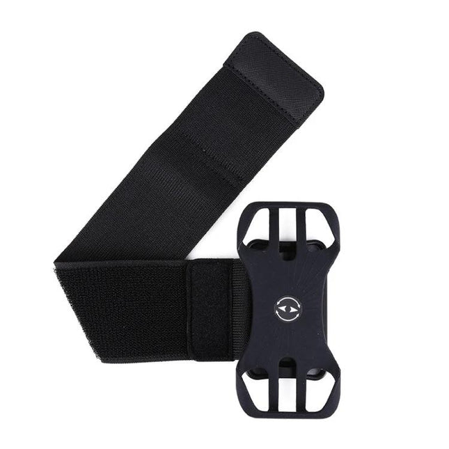 Sports Arm Bag For 4.5-7 Inch Phones black detachable strap and silicone phone holder for running and cycling