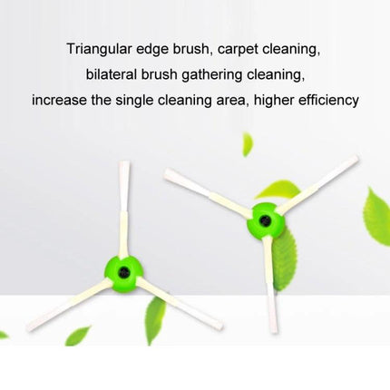 iRobot 22-Piece Robot Vacuum Replacement Accessory Set triangular edge brushes for carpet and bilateral brush gathering