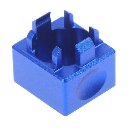 Metal Switch Opener for Mechanical Keyboards with Cherry and Gateron Compatibility - blue anodized metal switch opener for Cherry/Gateron maintenance