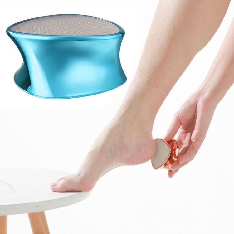 Dual Action Foot Care Tool: 2-in-1 Dead Skin Remover and Pedicure Epilator Blue