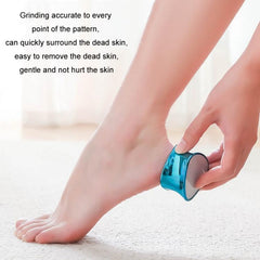 Dual Action Foot Care Tool: 2-in-1 Dead Skin Remover and Pedicure Epilator