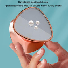 Dual Action Foot Care Tool: 2-in-1 Dead Skin Remover and Pedicure Epilator