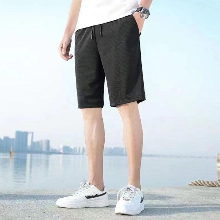 Men's Lightweight Ice Silk Sports Shorts for Summer Activities