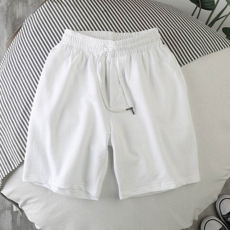 Summer Elastic Band Beach Shorts Men Casual Sports Shorts