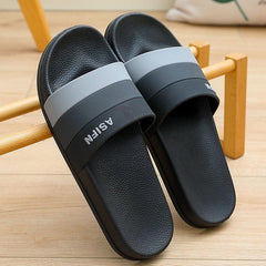 Pantuflas de verano antideslizantes para parejas para hombres y mujeres: calzado cómodo para el hogar y el exterior