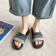 Pantuflas de verano antideslizantes para parejas para hombres y mujeres: calzado cómodo para el hogar y el exterior