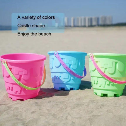 13-Piece Kids Beach Sand Toy Set Plastic Buckets And Molds