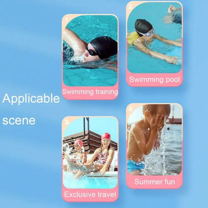 EVA Kids A-Shape Swim Kickboard Float Board Blue And Yellow | Syndmart