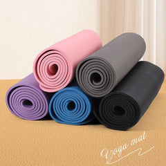 Extra Wide & Thick Non-Slip NBR Yoga Mat for Dance and Fitness – 187 x 62.5 x 0.8cm