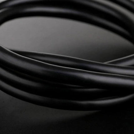 HDMI to DVI Cable for Connecting Computers and Monitors, 3 Meters black coiled cable with oxygen-free copper wiring for reliable video transmission