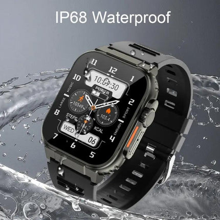 1.96 Inch Smartwatch Health Monitoring With Bluetooth Call