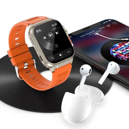 1.96 Inch Smartwatch Health Monitoring With Bluetooth Call