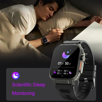 1.96 Inch Smartwatch Health Monitoring With Bluetooth Call
