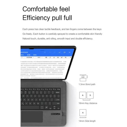 Keyboard Case with Touchpad for Samsung Galaxy Tab S9 Ultra 14.6-Inch